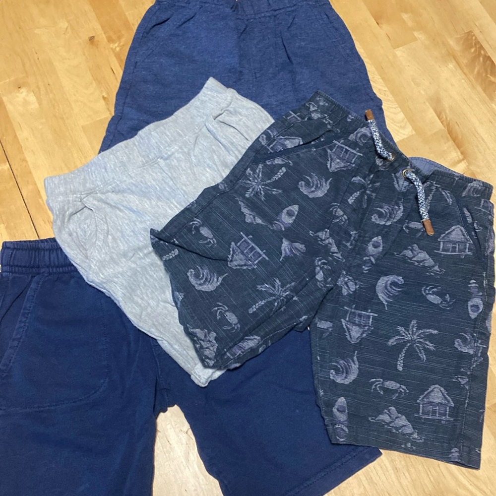 Boys Summer Shorts Bundle: Os & Oakes, Pekkle, & Carter's - Size 4-5